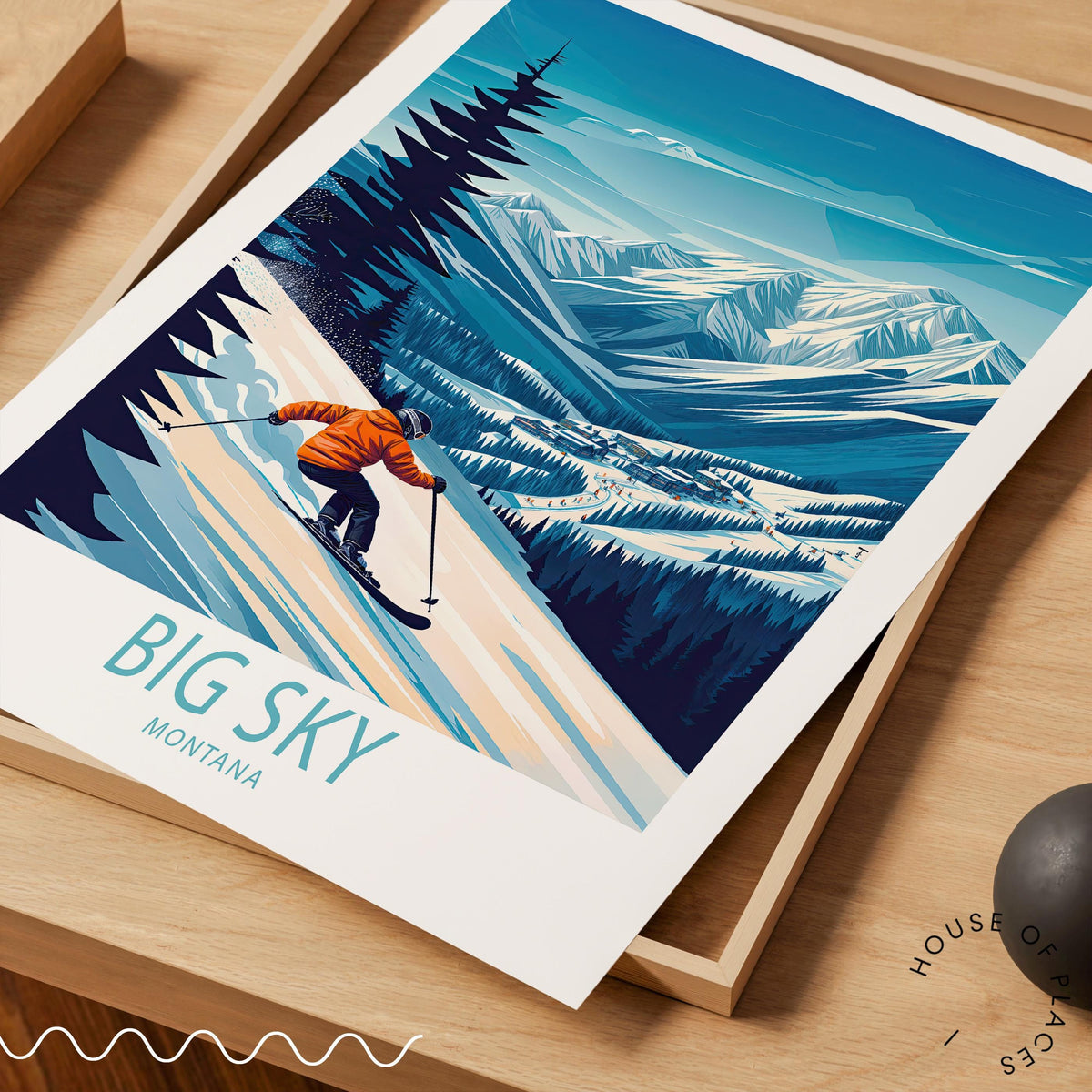 Big Sky travel poster – view 4