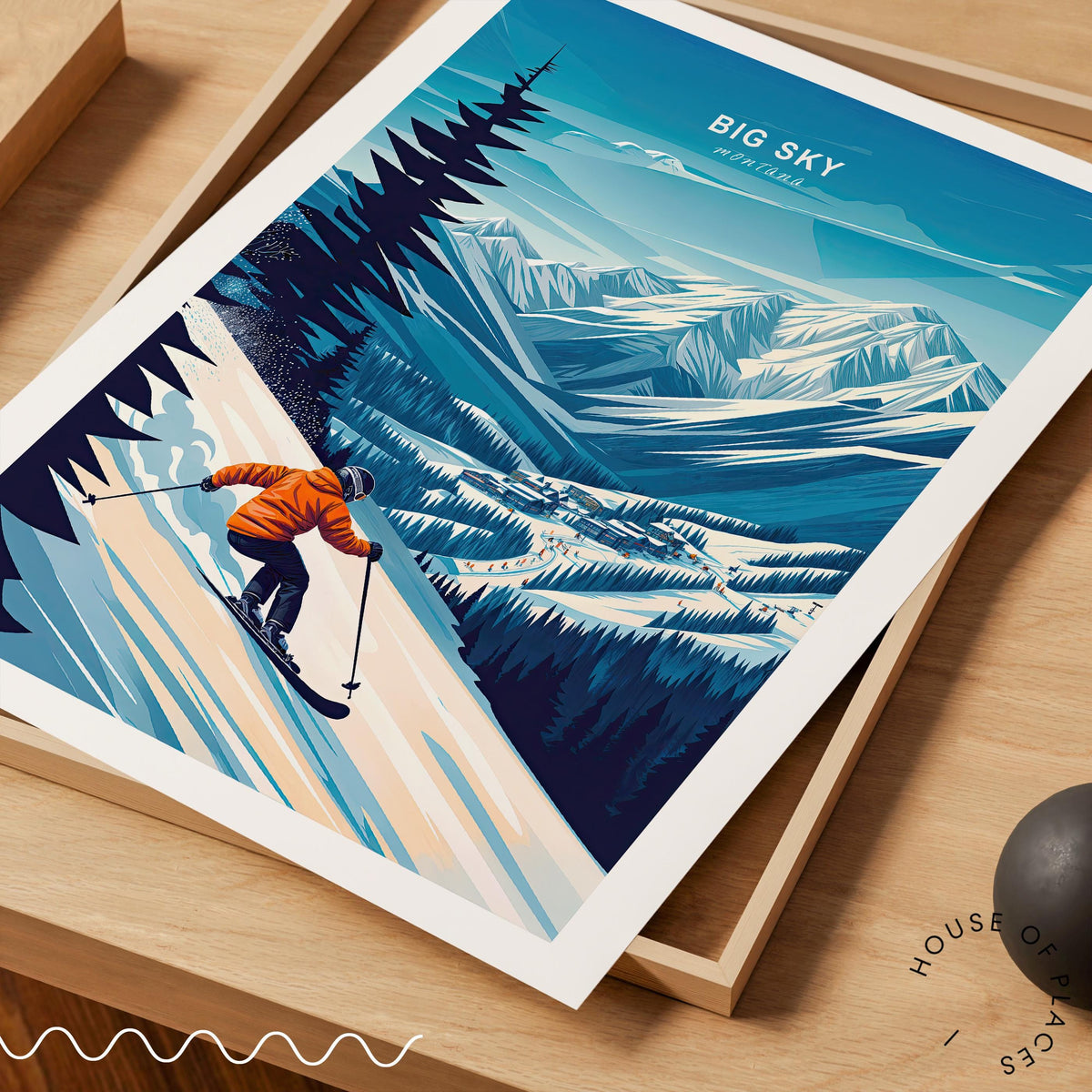Big Sky travel poster – view 4