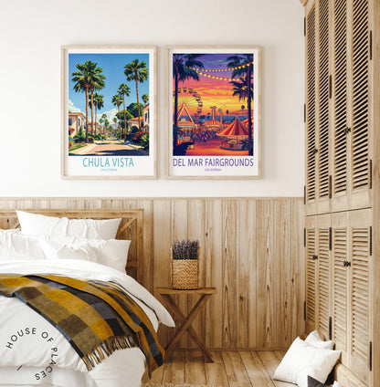 Del Mar Fairgrounds travel poster – view 6