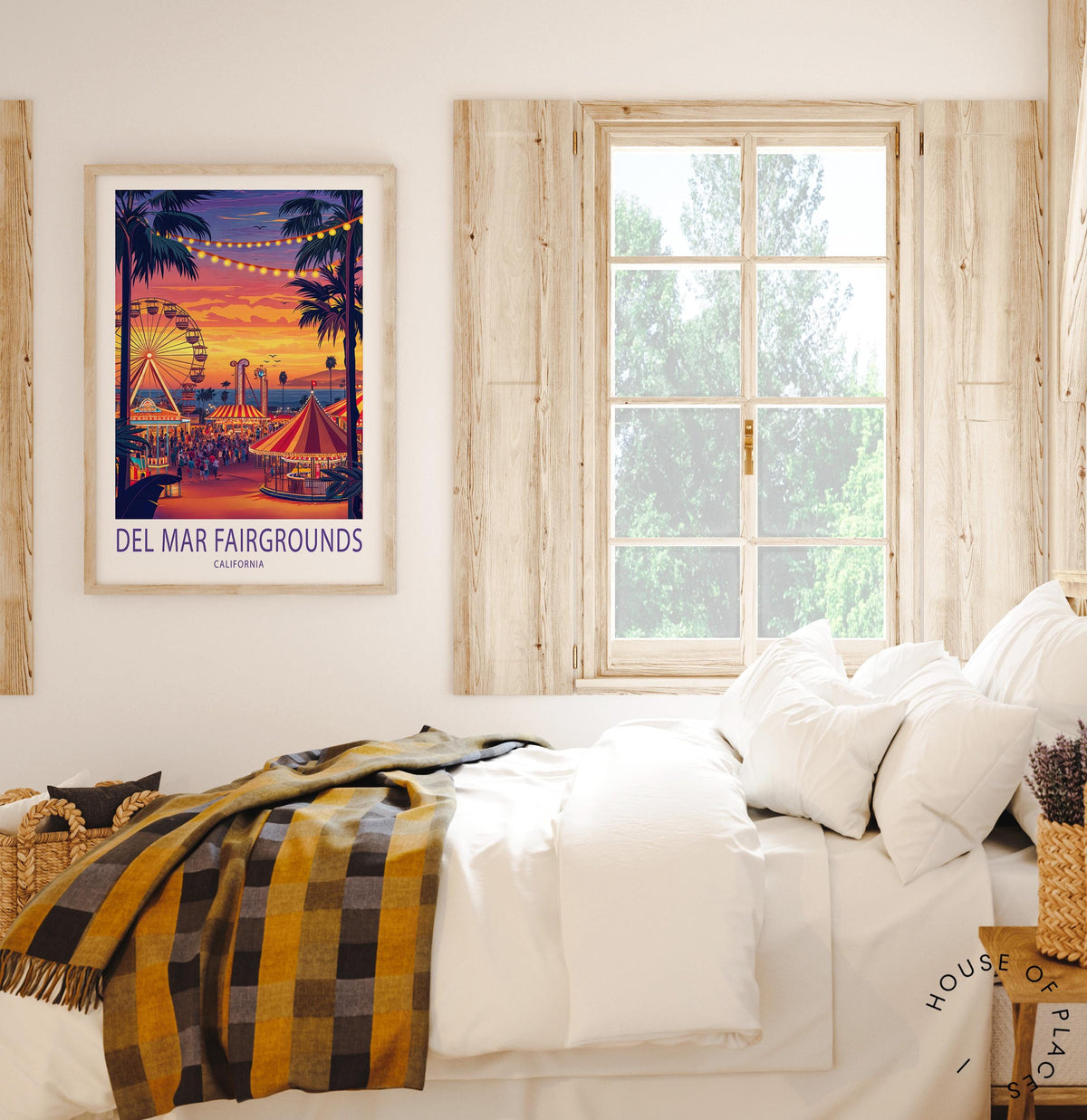 Del Mar Fairgrounds travel poster – view 7