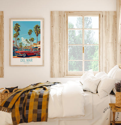 Del Mar San Diego travel poster – view 10
