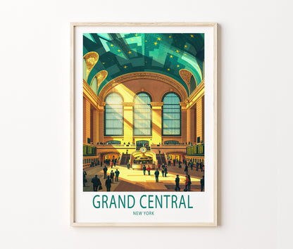 Grand Central travel poster – view 2