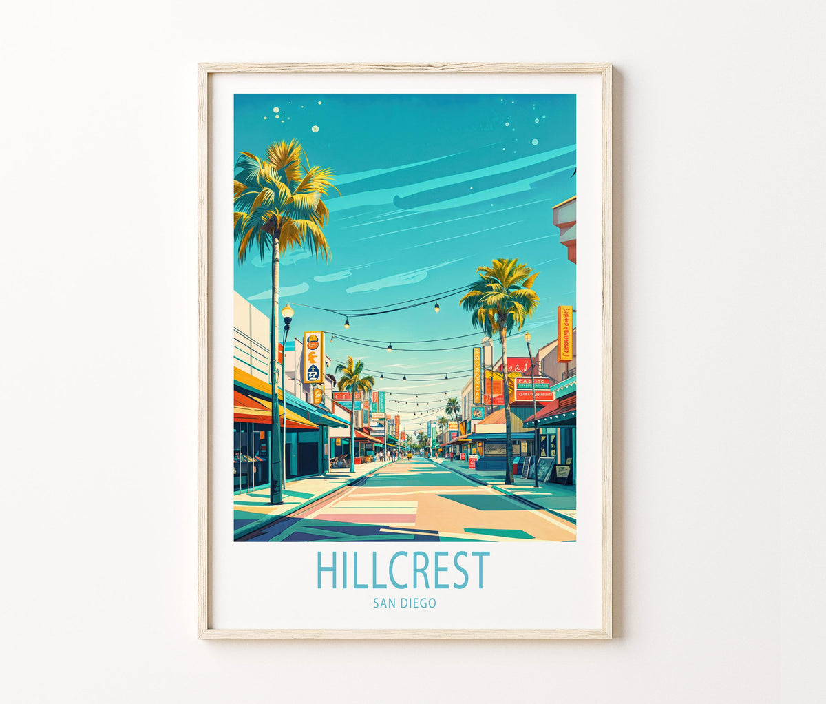 Hillcrest travel poster – view 2
