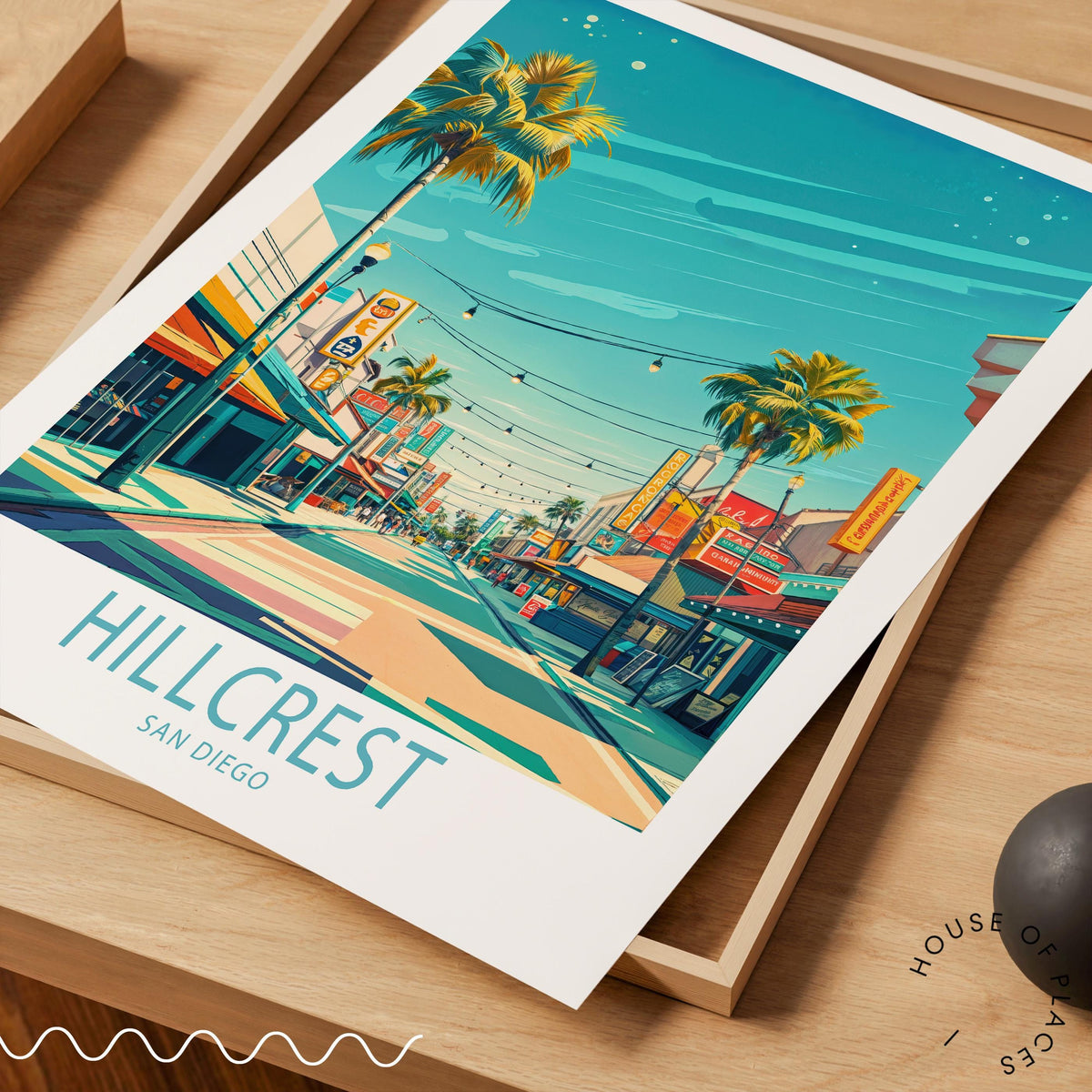 Hillcrest travel poster – view 4