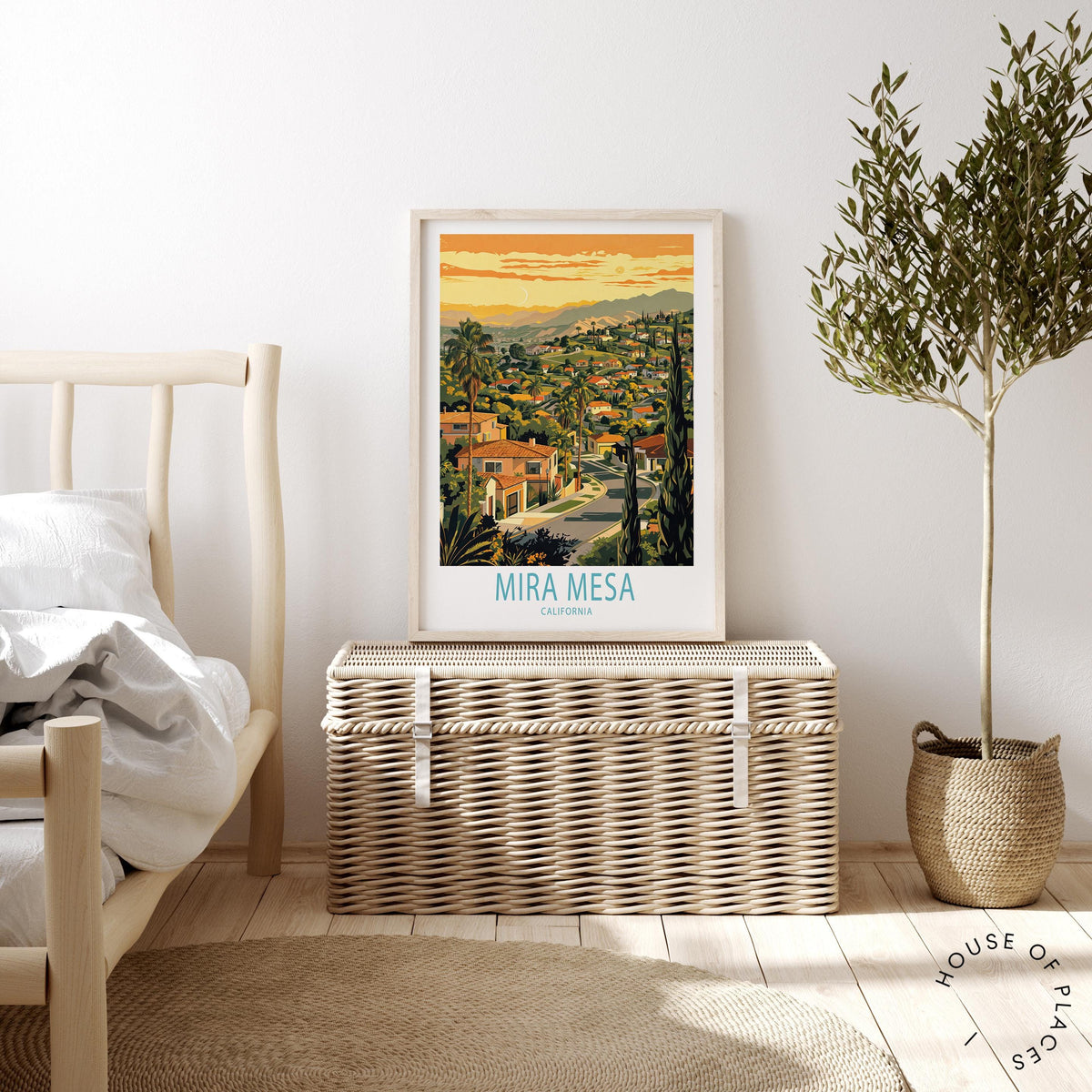 Mira Mesa travel poster – view 3