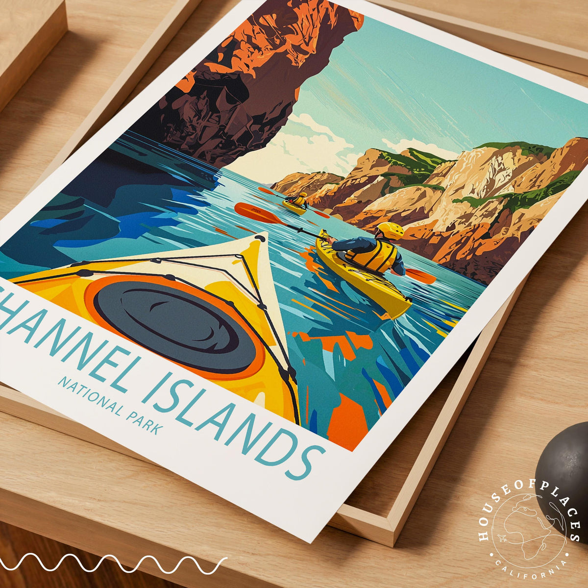 Channel Islands National Park travel poster – view 4