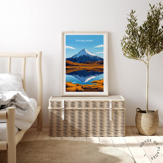 Atacama Desert travel poster – view 2