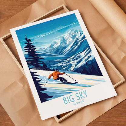 Big Sky travel poster – view 10