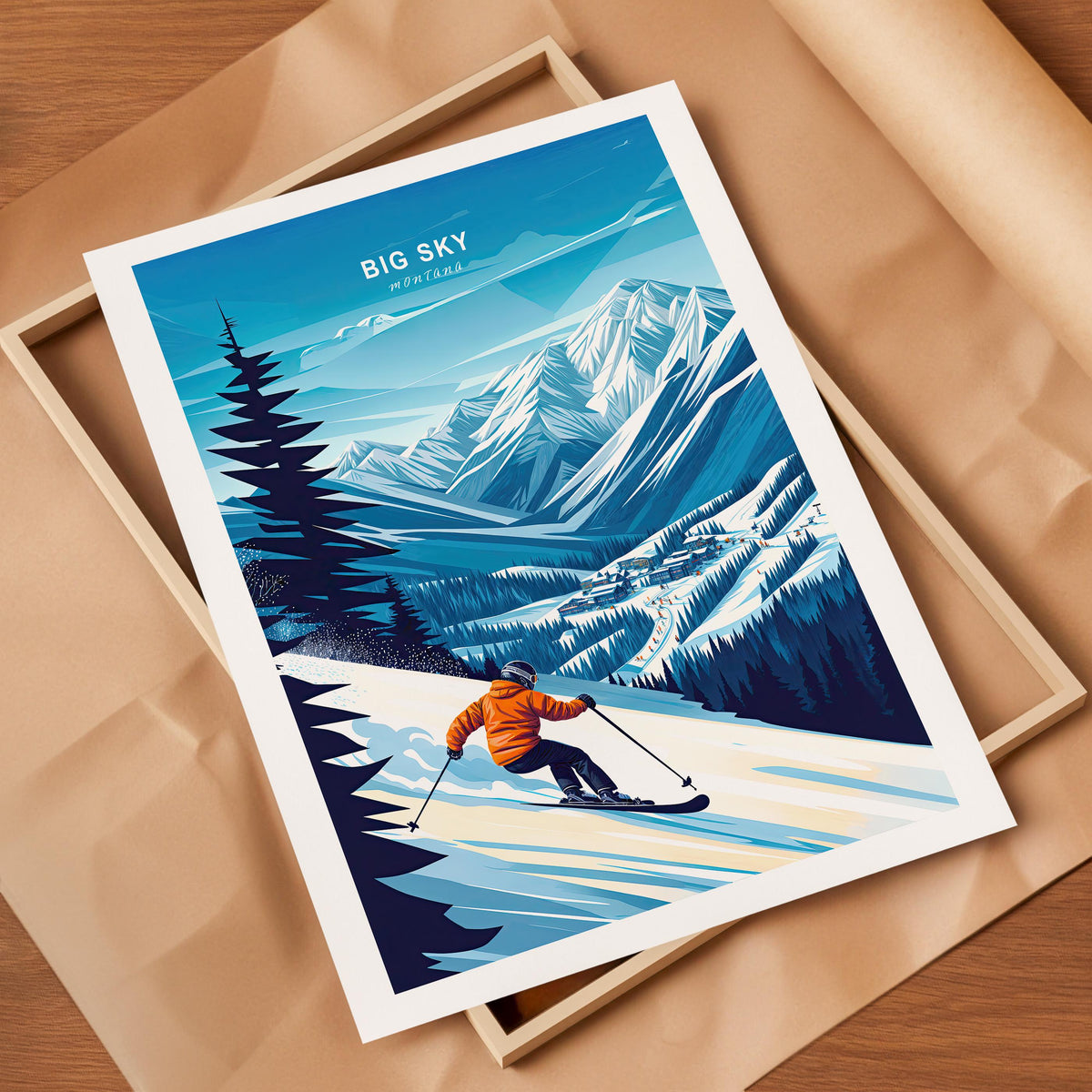 Big Sky travel poster – view 7