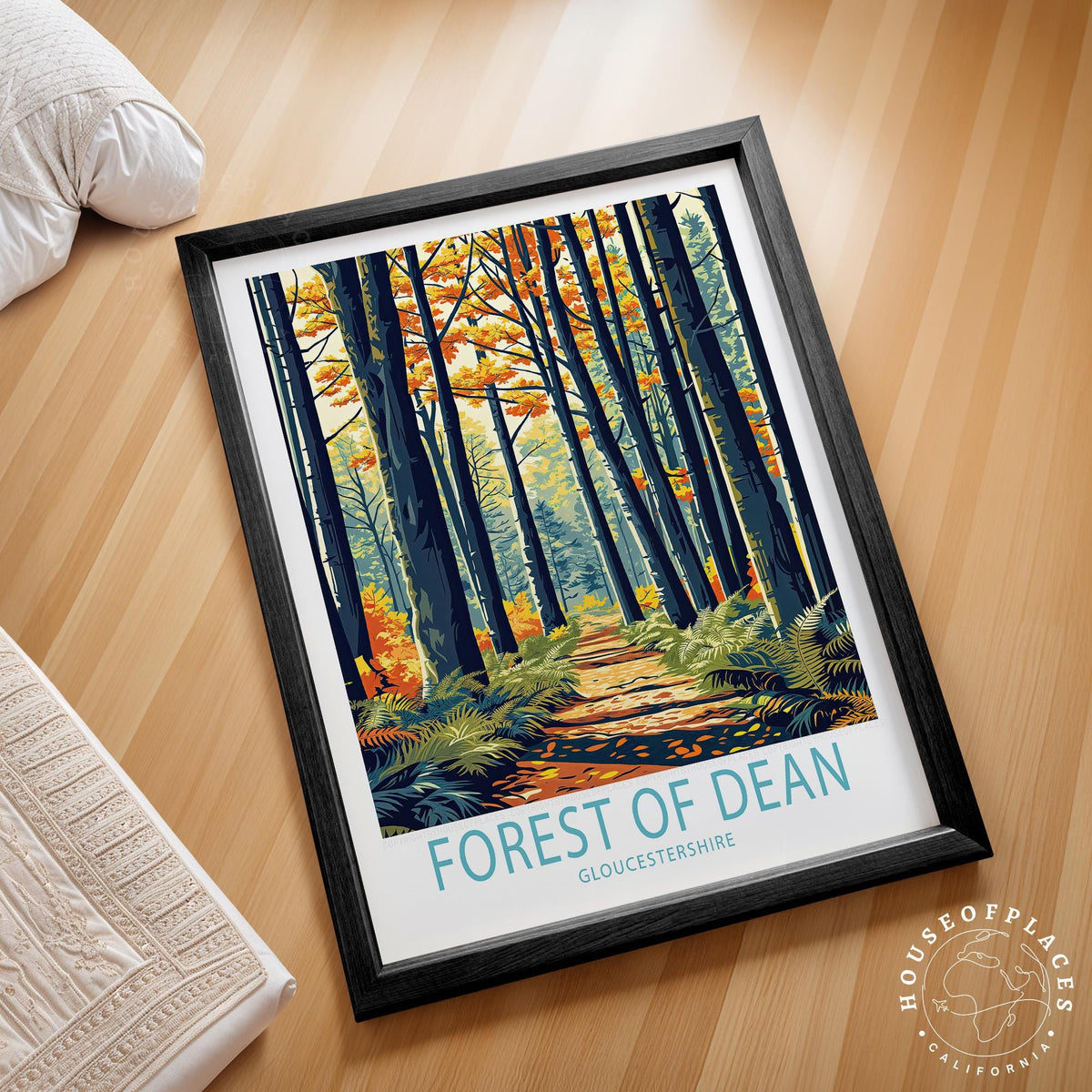 Gloucestershire Forest travel poster – view 2