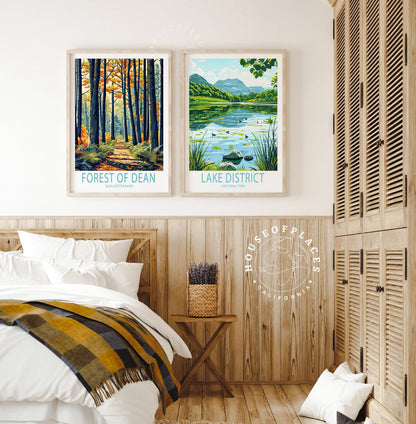 Gloucestershire Forest travel poster – view 6