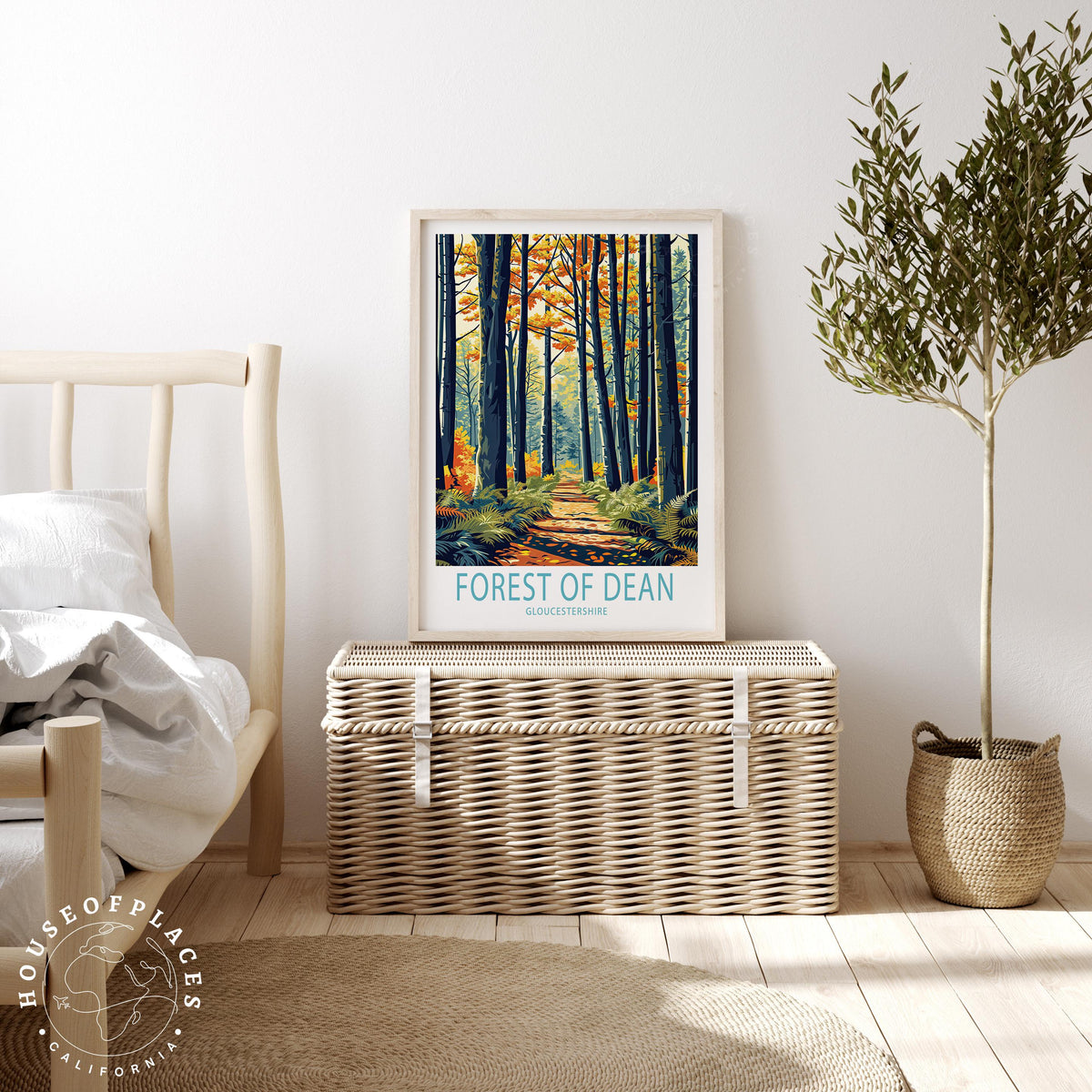Gloucestershire Forest travel poster – view 3