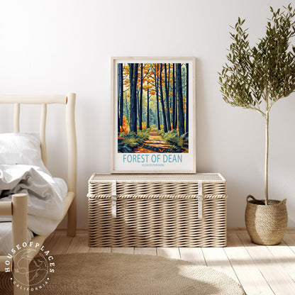 Gloucestershire Forest travel poster – view 3
