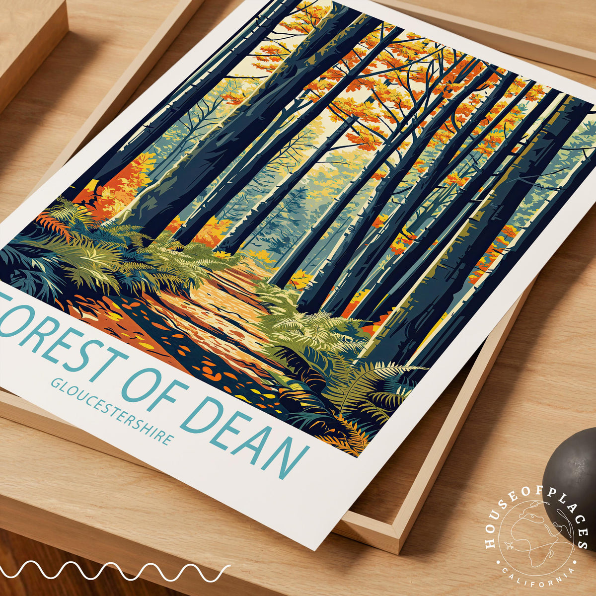 Gloucestershire Forest travel poster – view 4