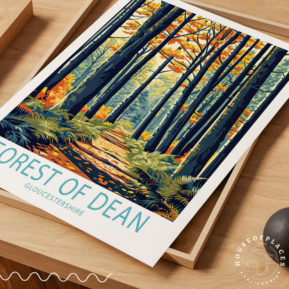 Gloucestershire Forest travel poster – view 4
