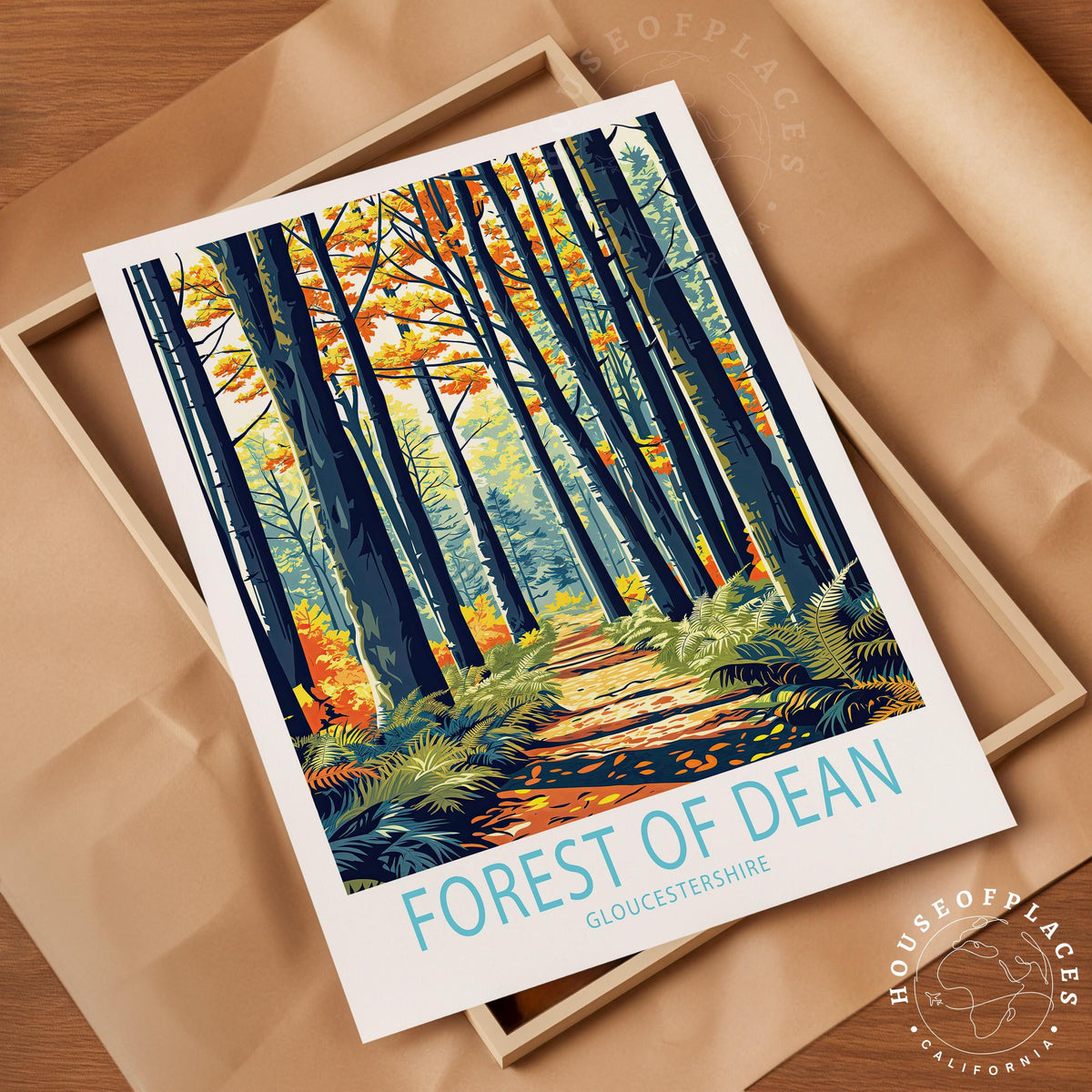 Gloucestershire Forest travel poster – view 10
