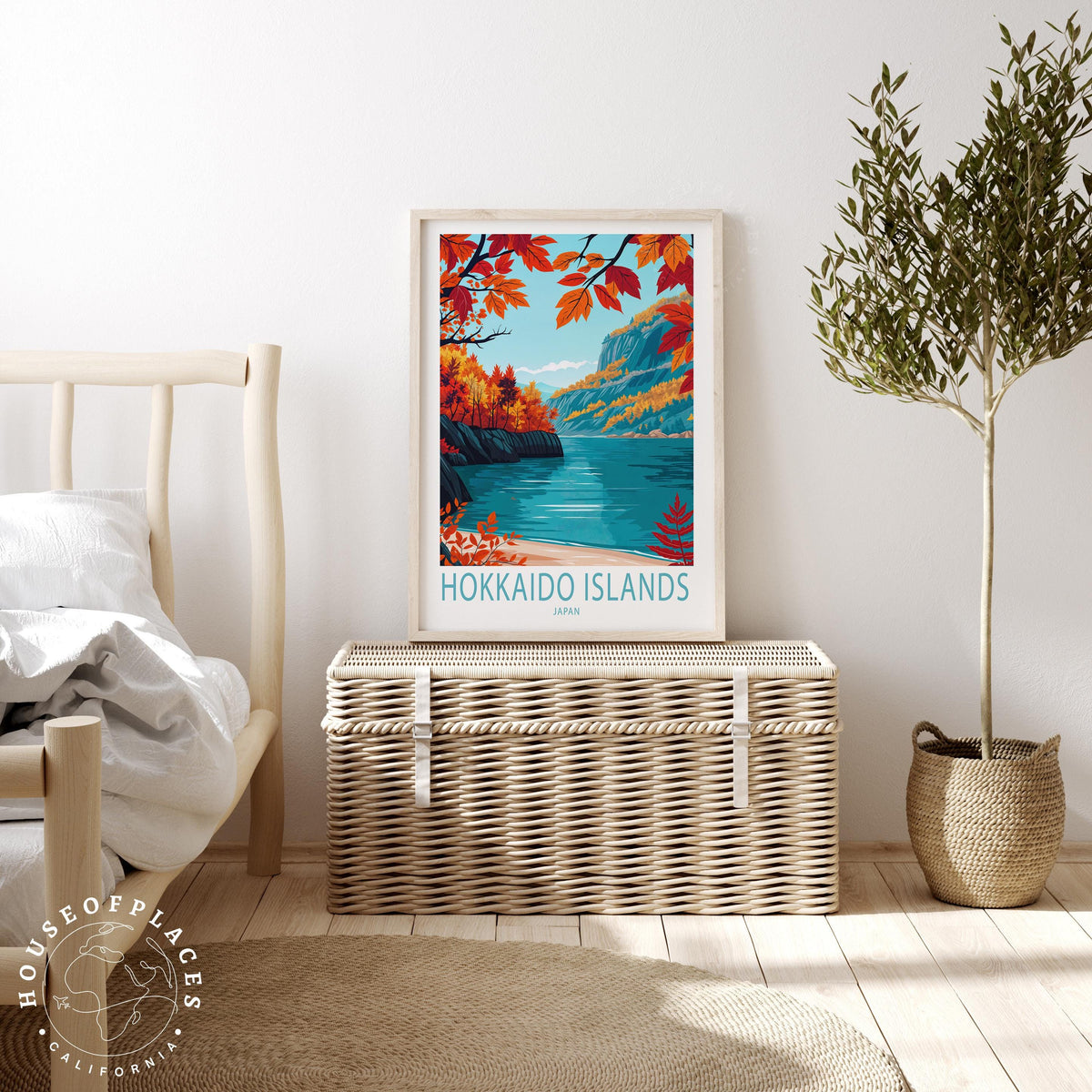 Hokkaido Islands travel poster – view 3
