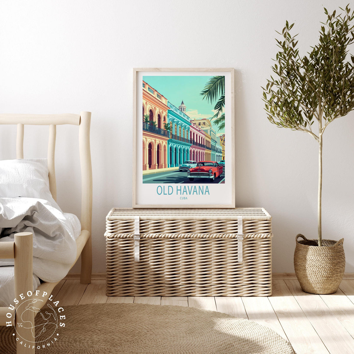 Old Havana City travel poster – view 3
