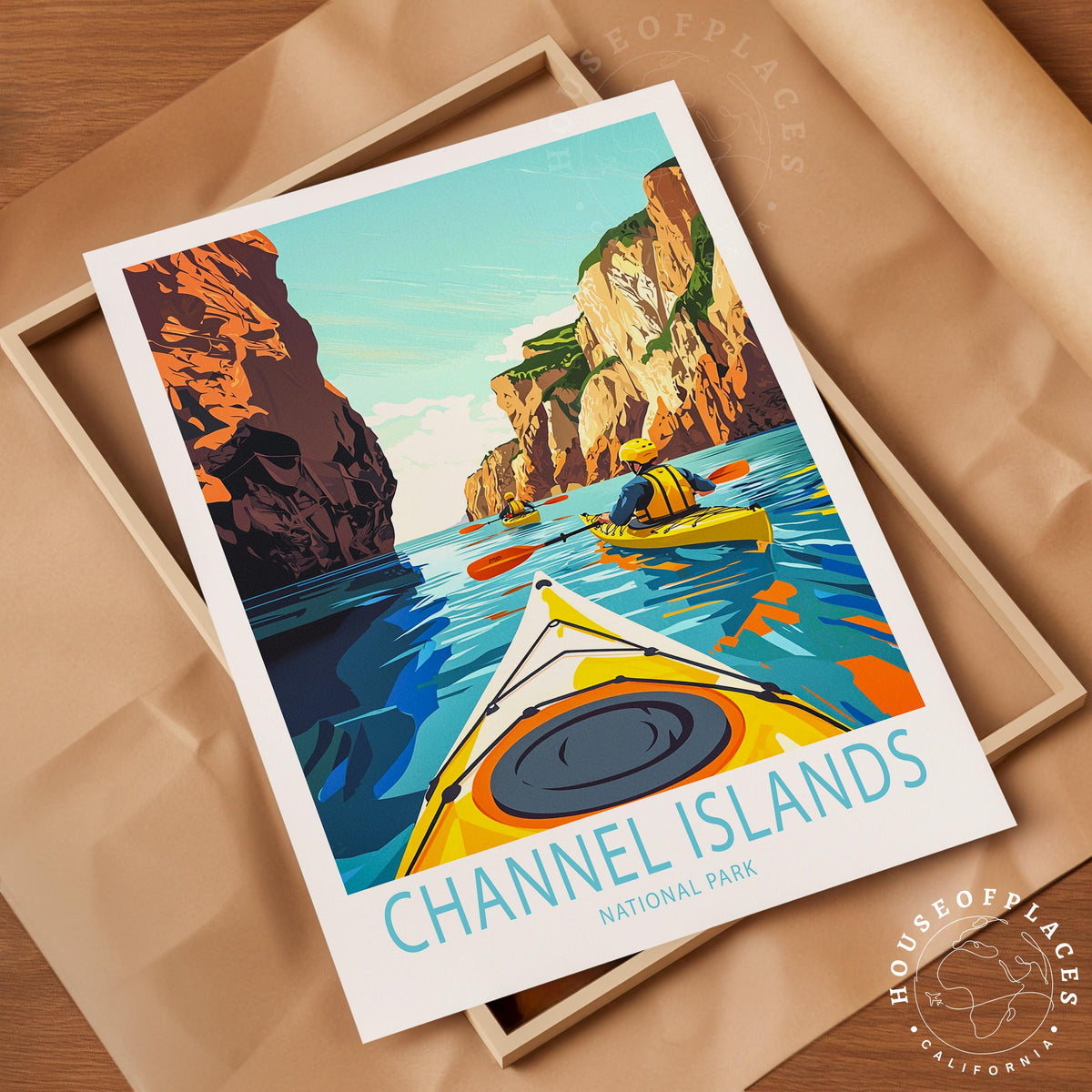 Channel Islands National Park travel poster – view 10