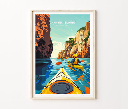 California Channel Islands travel poster – view 2