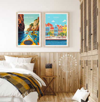California Channel Islands travel poster – view 6