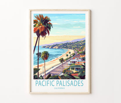 Pacific Palisades travel poster – view 2