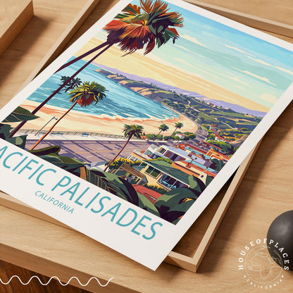 Pacific Palisades travel poster – view 4