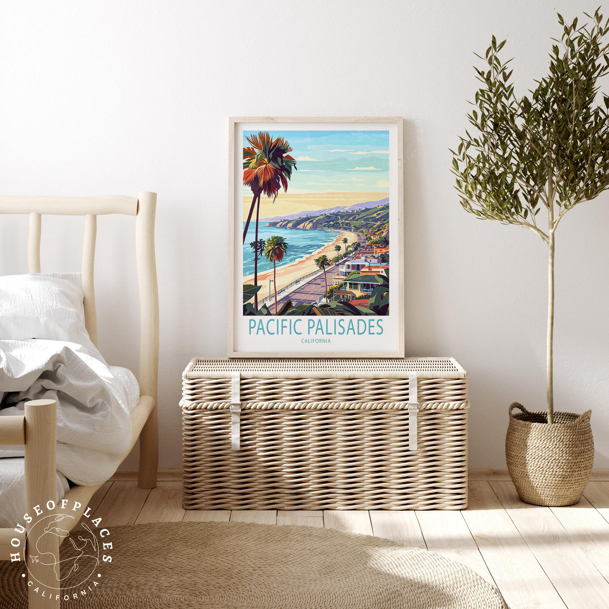 Pacific Palisades travel poster – view 3