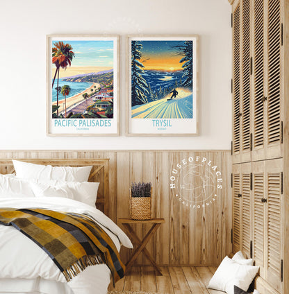 Pacific Palisades travel poster – view 6