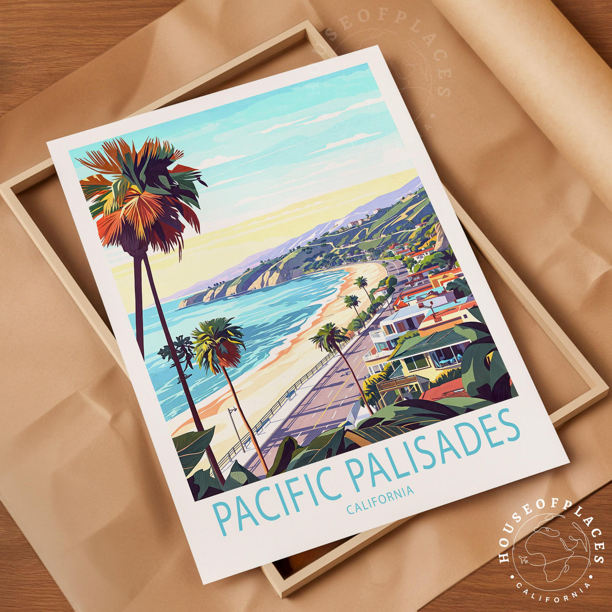 Pacific Palisades travel poster – view 10