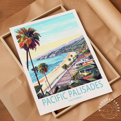 Pacific Palisades travel poster – view 10