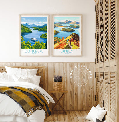 Loch Lomond travel poster – view 6