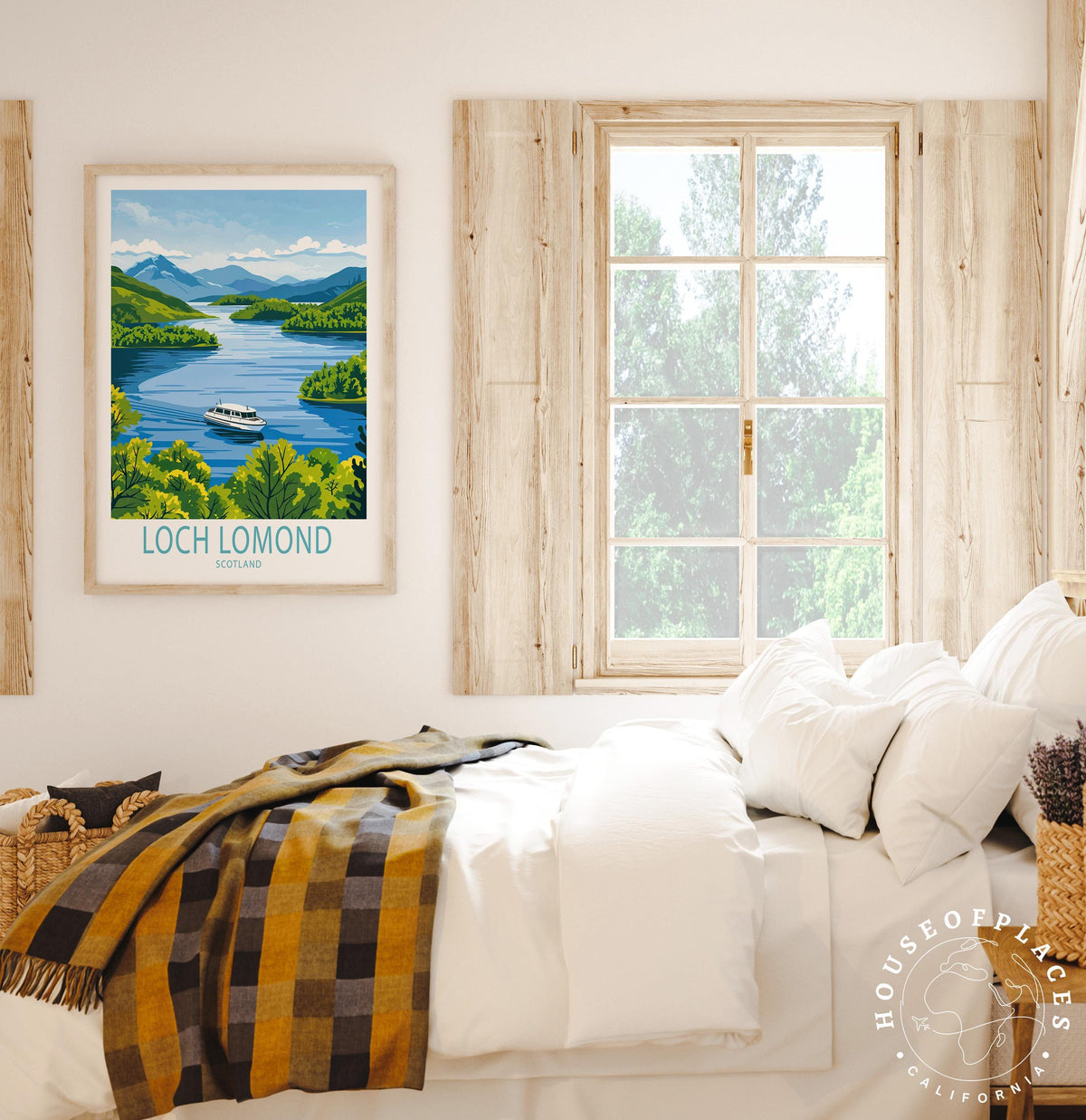 Loch Lomond travel poster – view 7