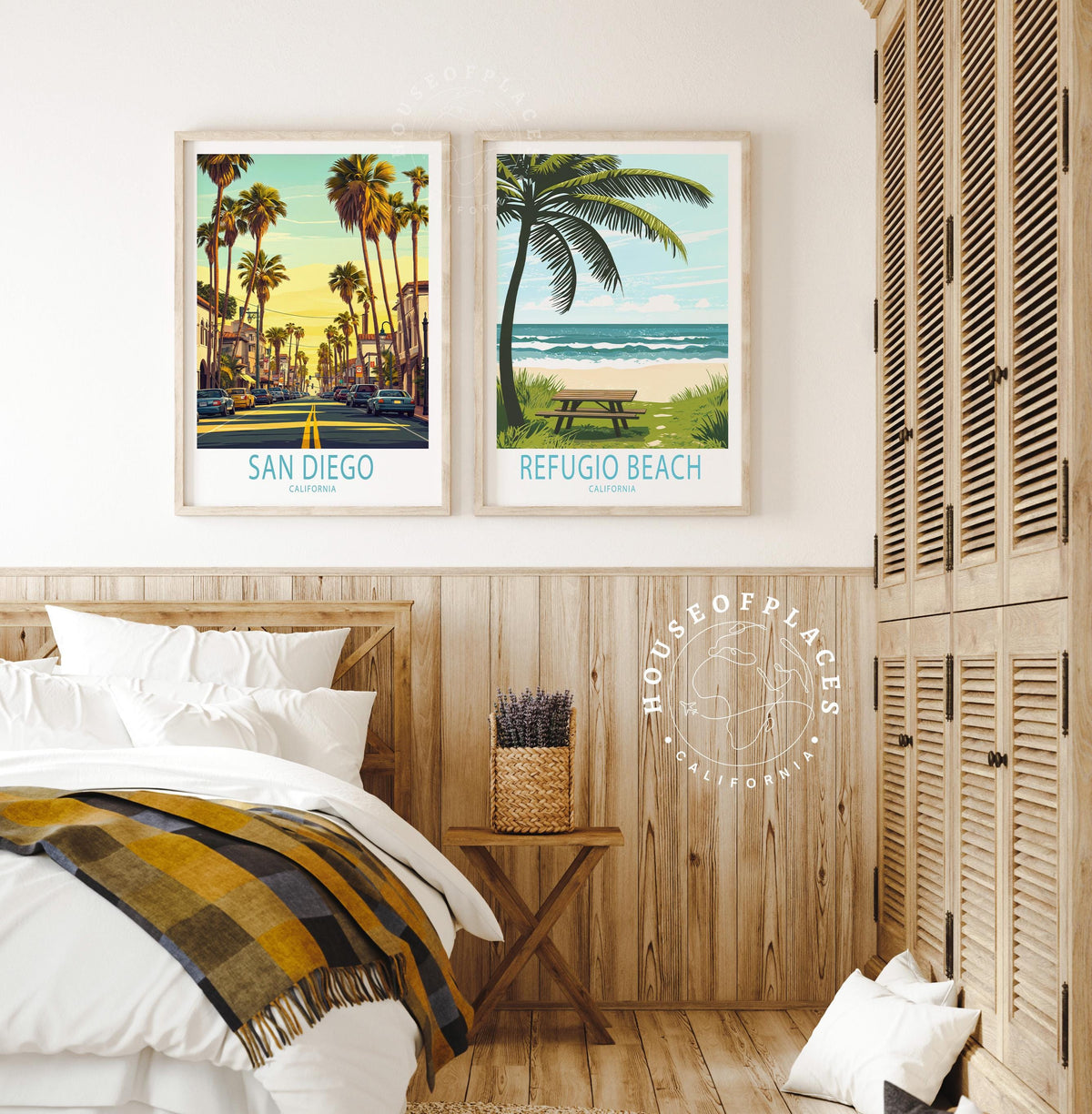 Refugio Beach travel poster – view 6