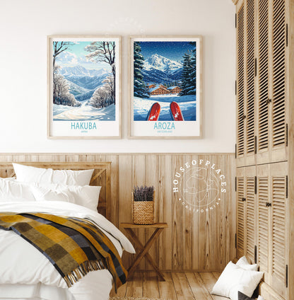 Hakuba Winter travel poster – view 6
