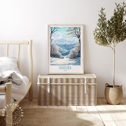 Hakuba Winter travel poster – view 3