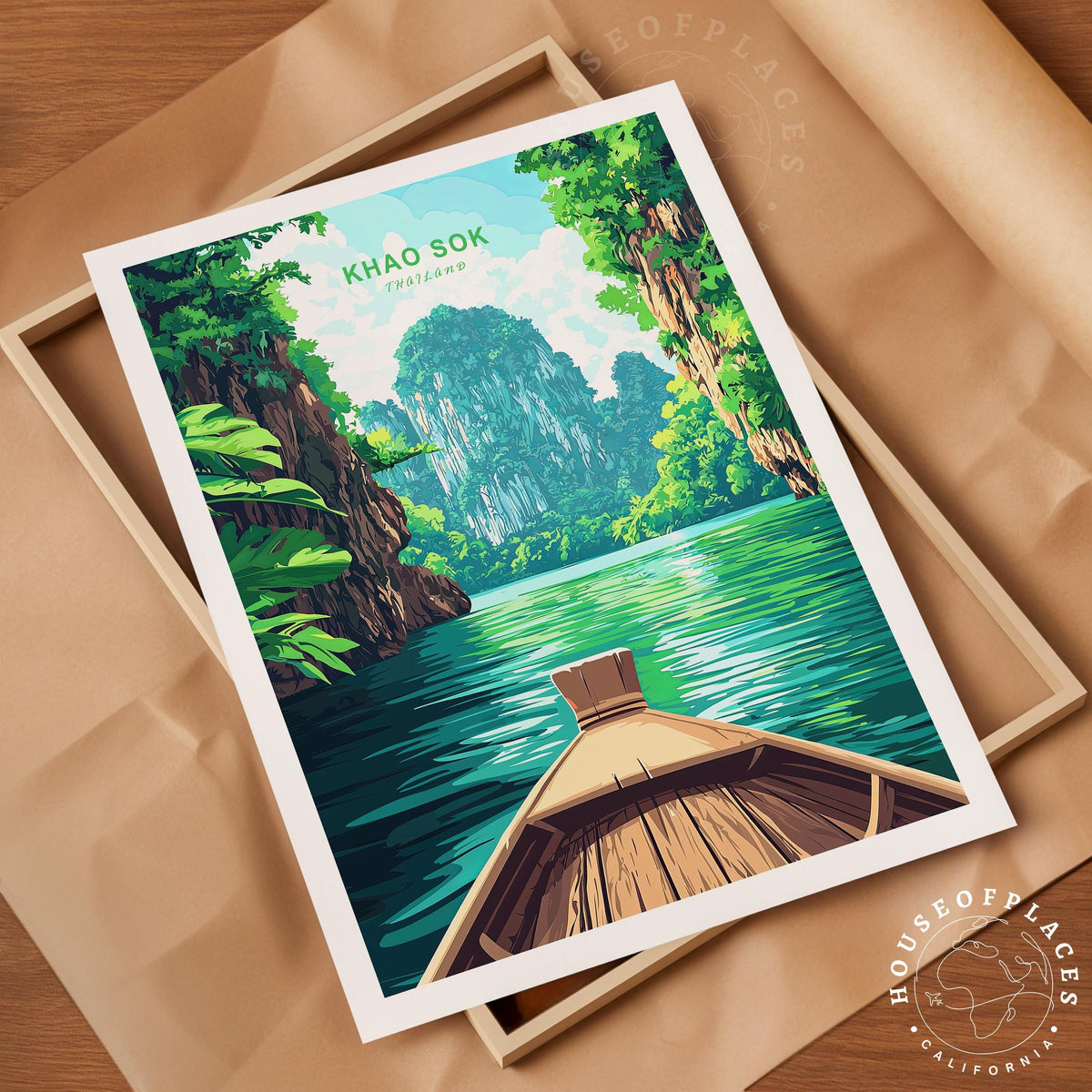 Khao Sok travel poster – view 10
