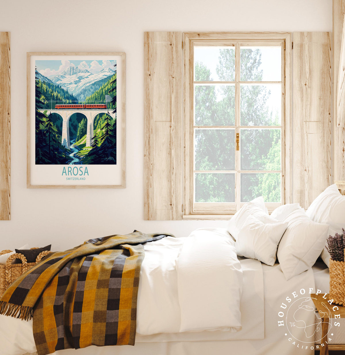 Arosa travel poster – view 7