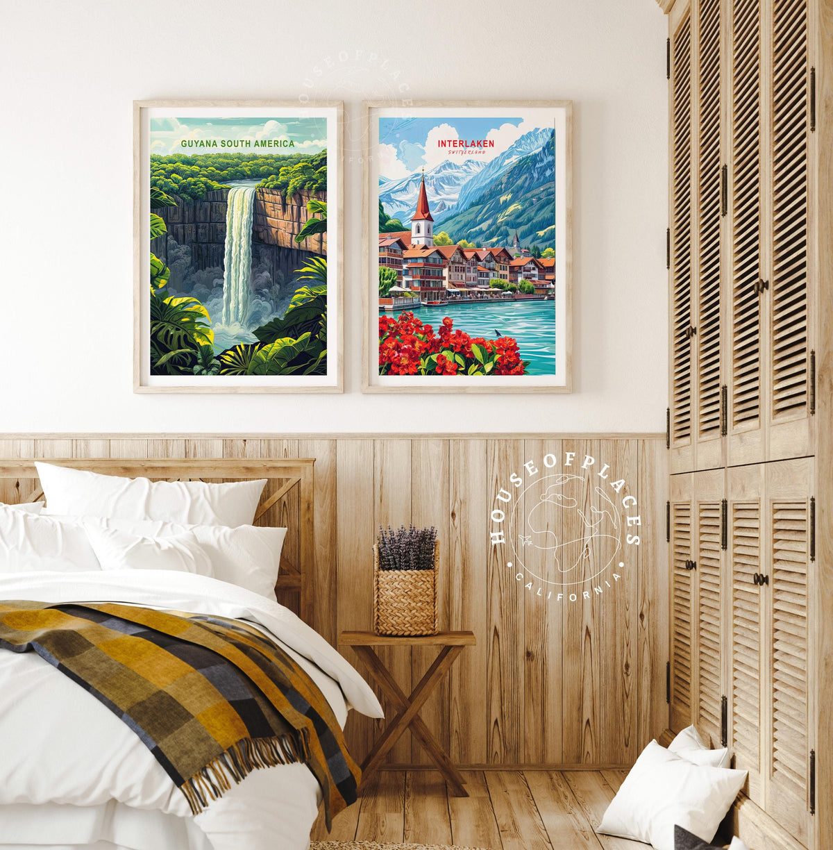 Interlaken travel poster – view 6