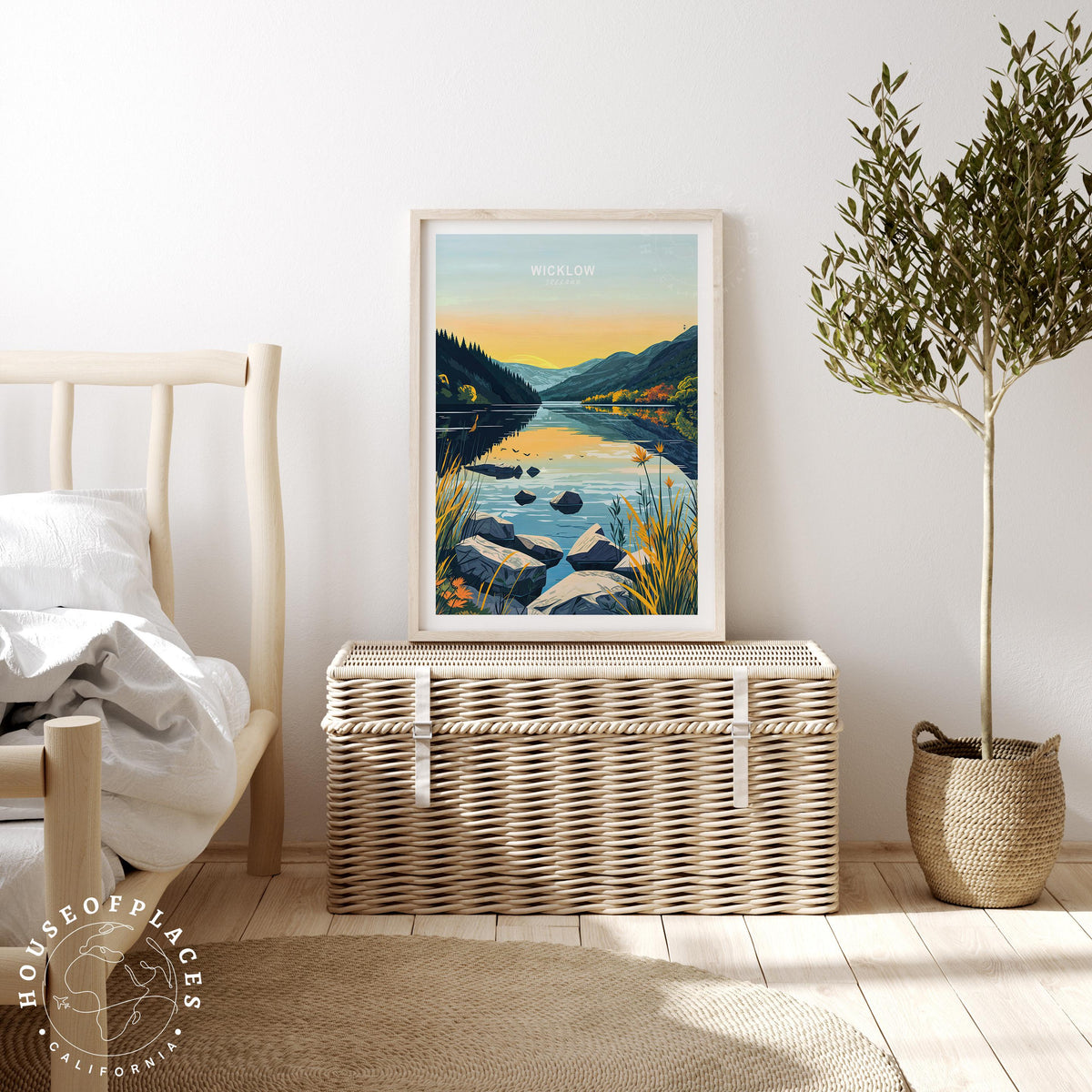 Wicklow travel poster – view 3