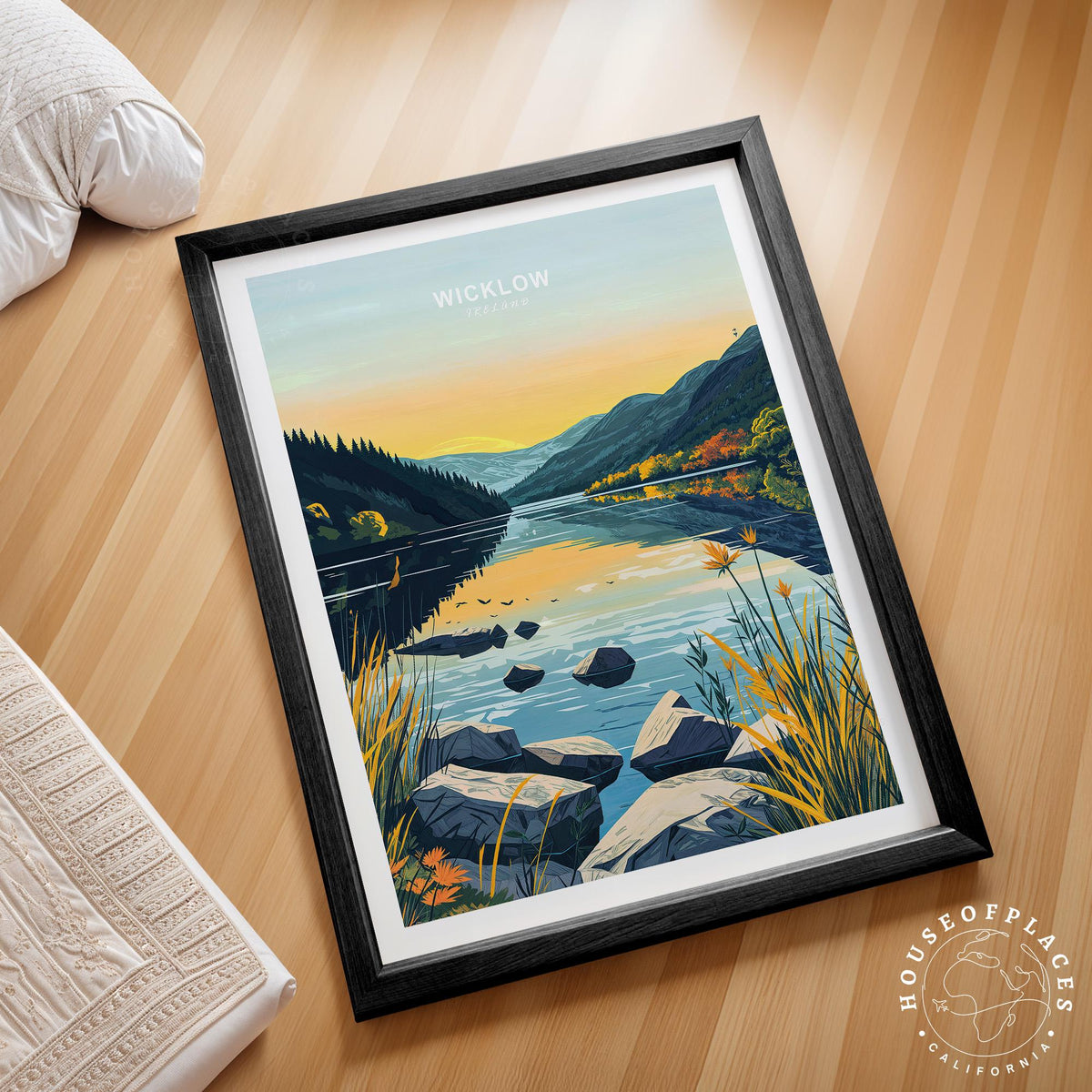 Wicklow travel poster – view 2