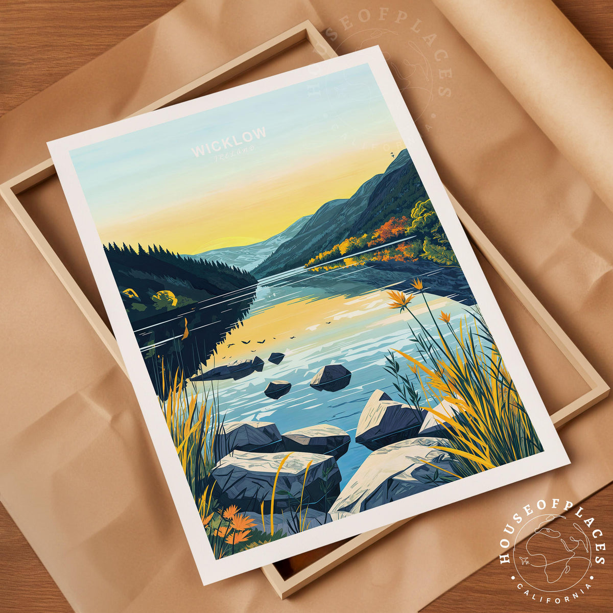 Wicklow travel poster – view 10