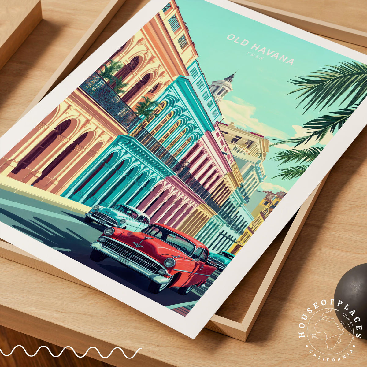 Havana travel poster – view 4