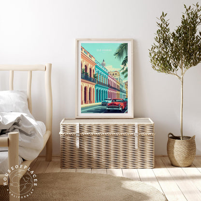 Havana travel poster – view 3