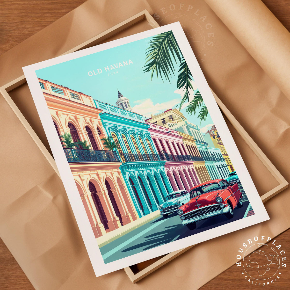 Havana travel poster – view 10