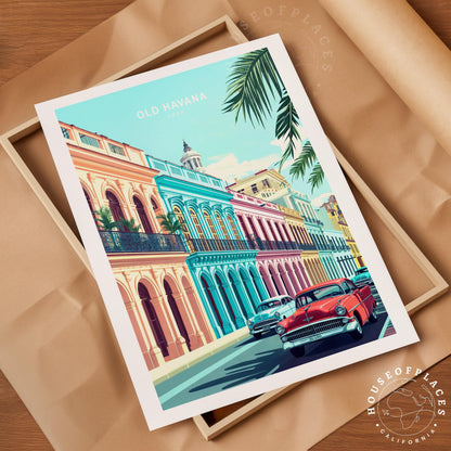 Havana travel poster – view 10