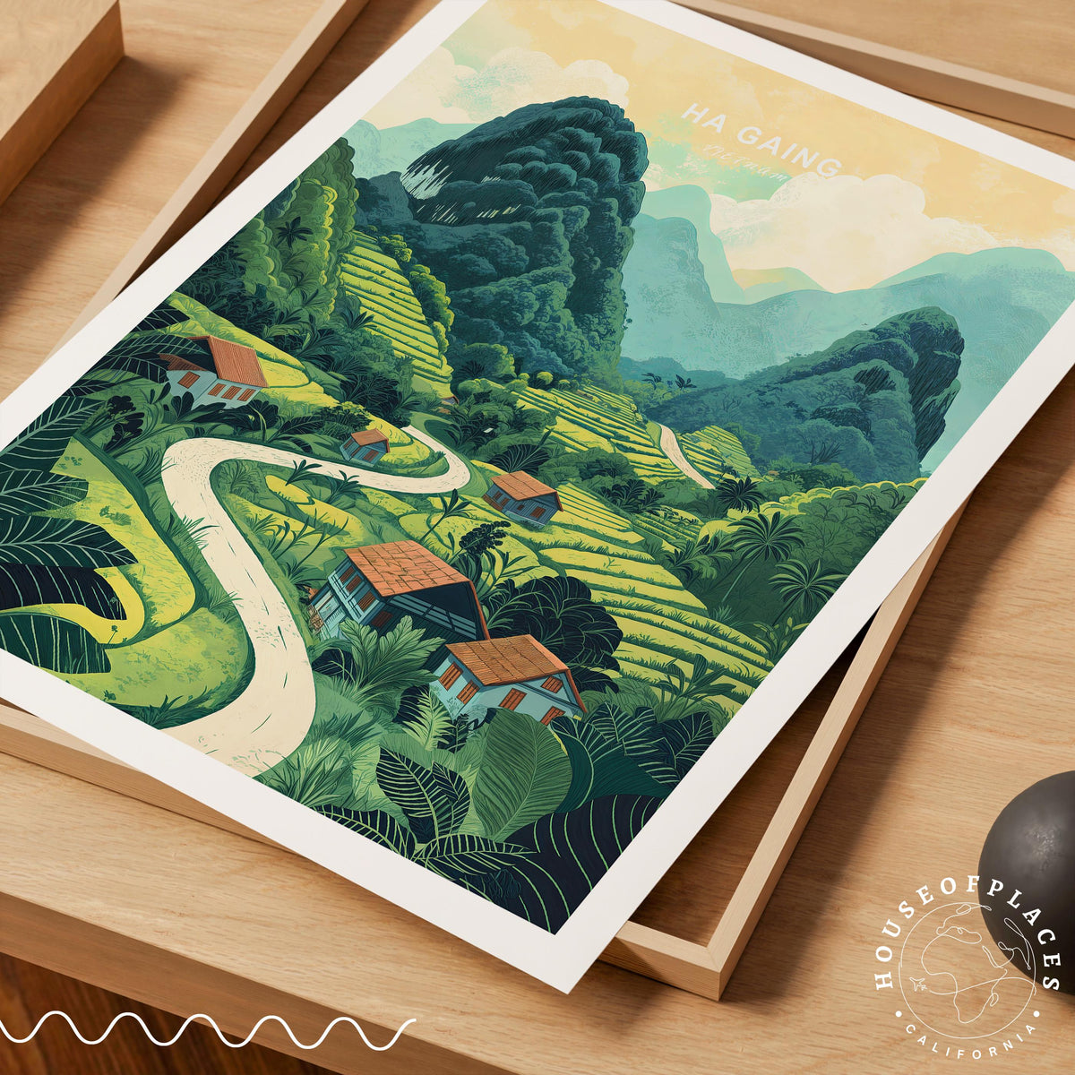Ha Gaing travel poster – view 4