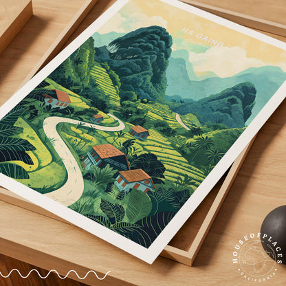Ha Gaing travel poster – view 4