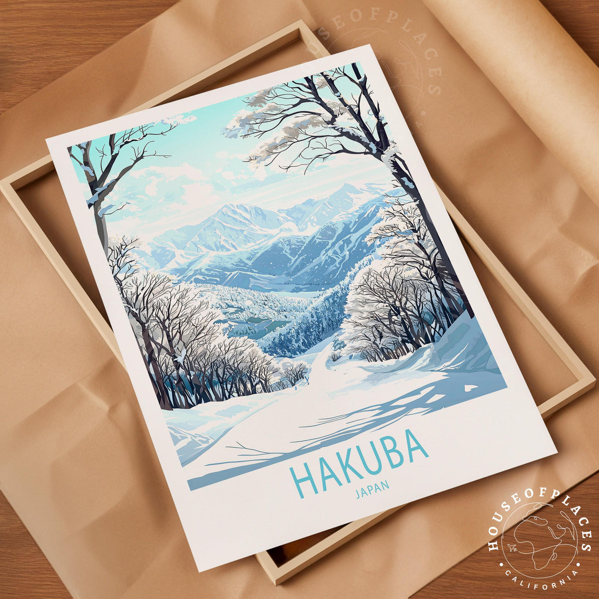 Hakuba Winter travel poster – view 10