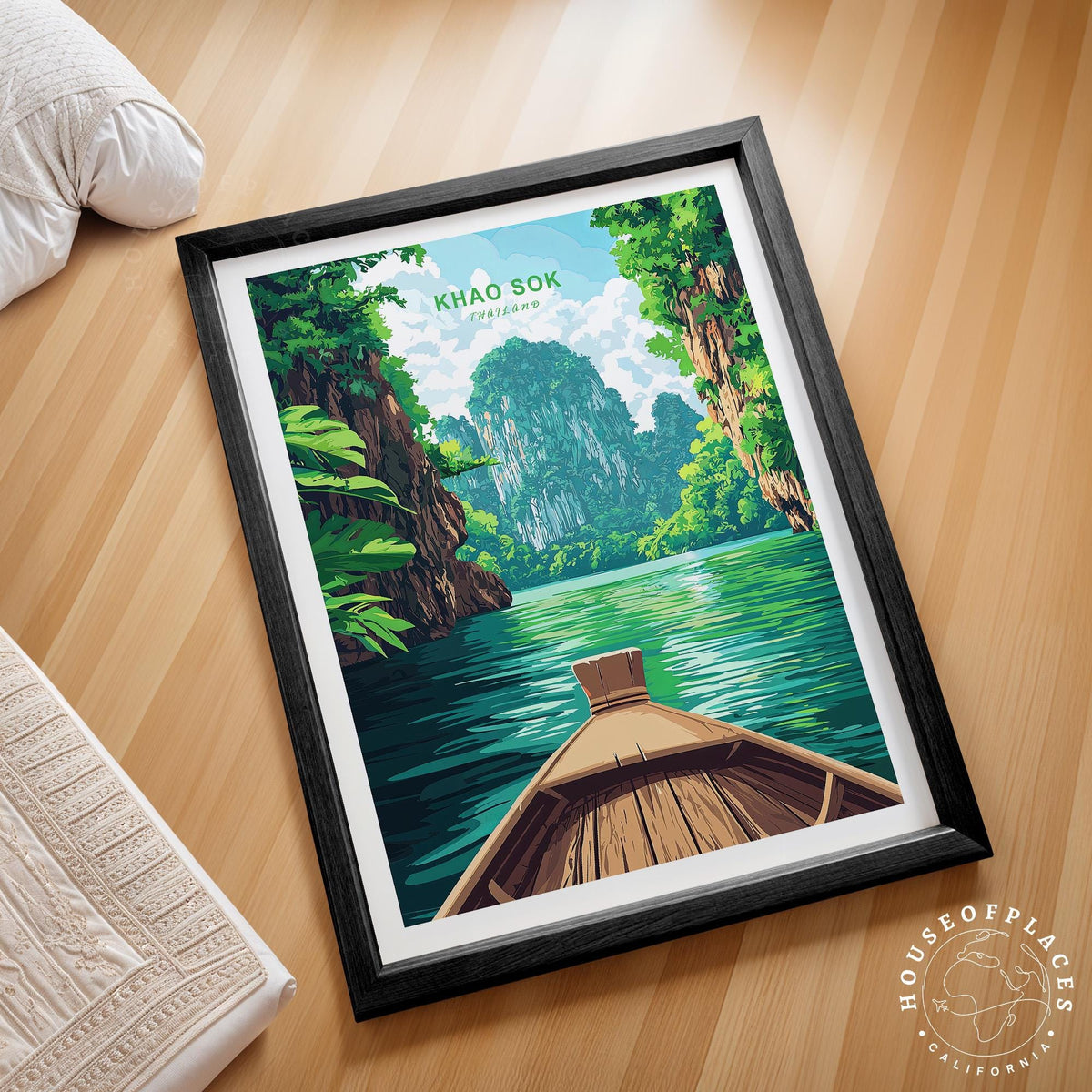 Khao Sok travel poster – view 2